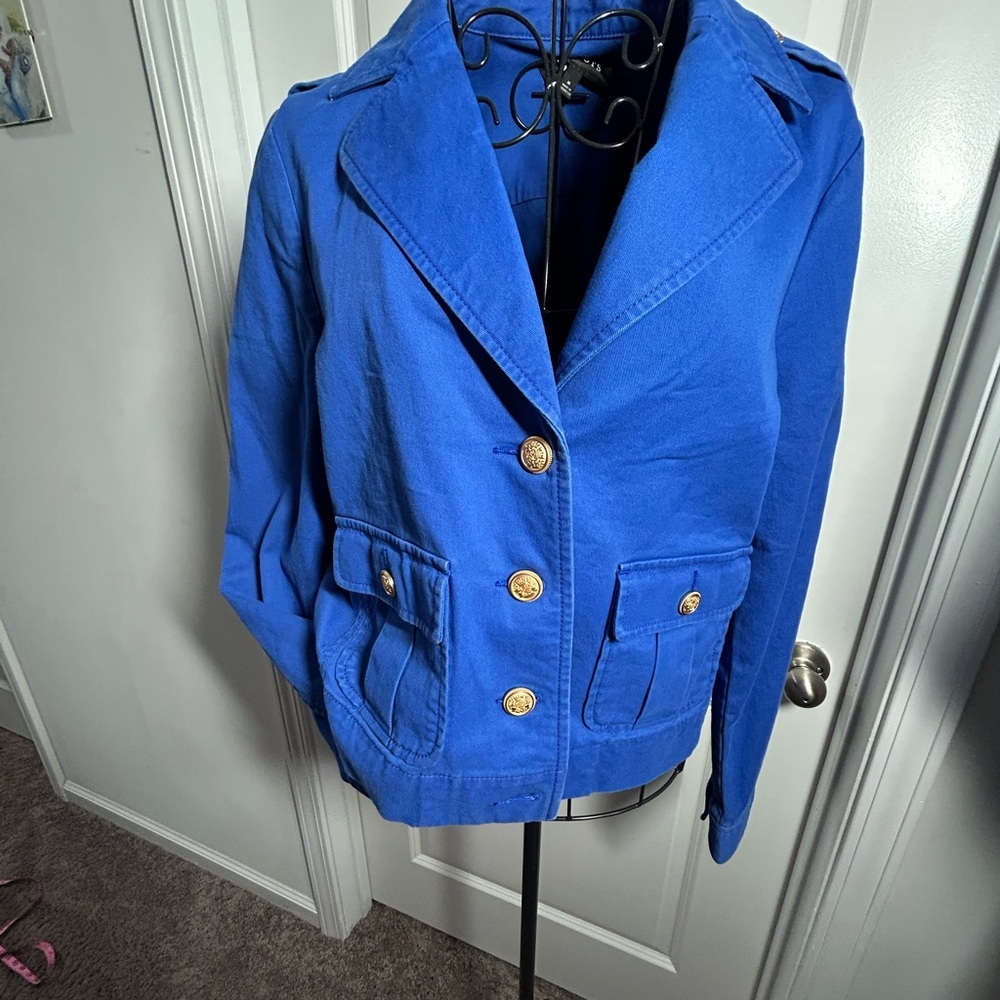 Talbots Royal Blue Jacket - Picture 2 of 8